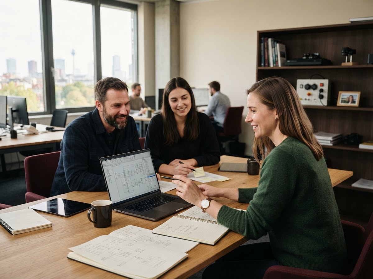 Ascalon Grid Team bei der Analyse konsolidierter Handelsdaten